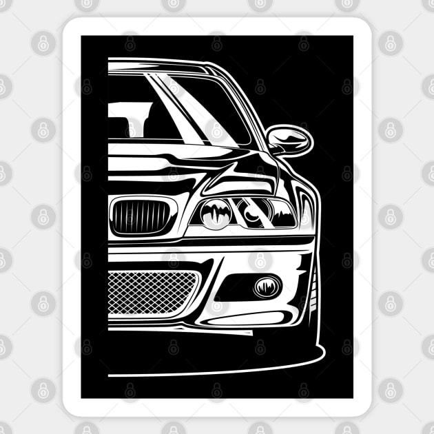 M3 E46 Coupe Sticker by idrdesign